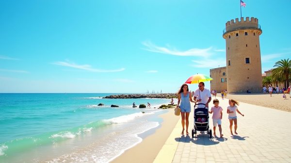 Locations de vacances en famille en espagne : la costa dorada